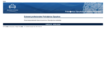 Tablet Screenshot of profesionales.policlinicagipuzkoa.com